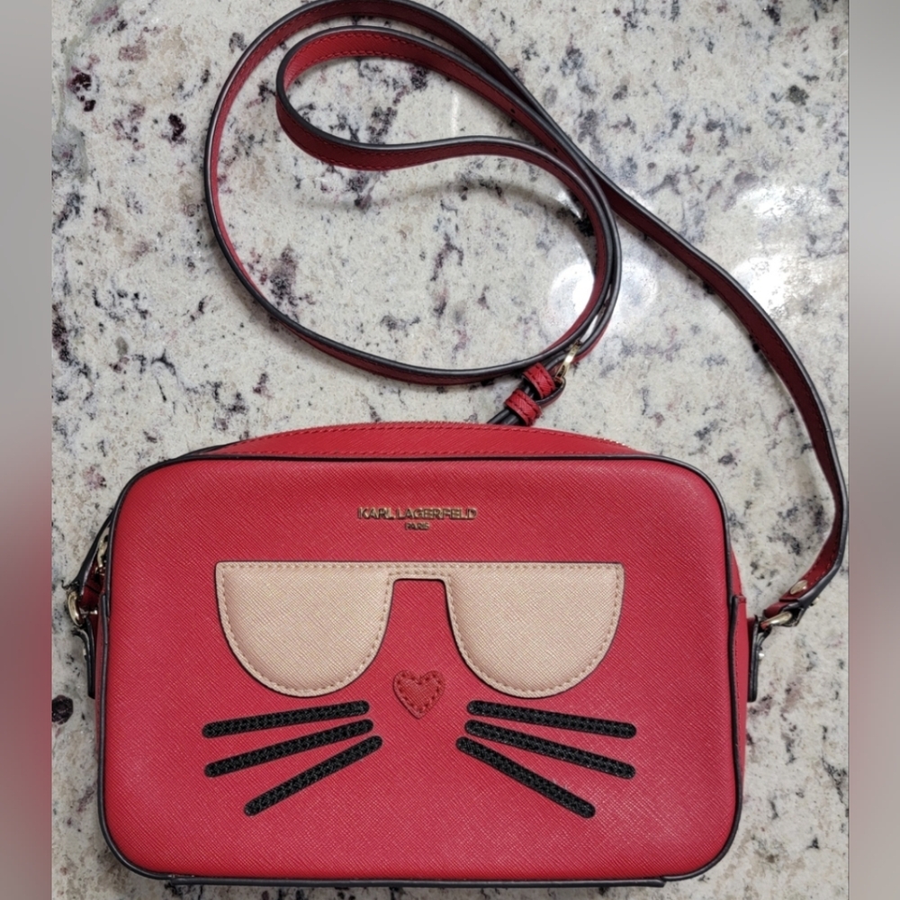 Karl Lagerfeld Crossbody Cat Purse